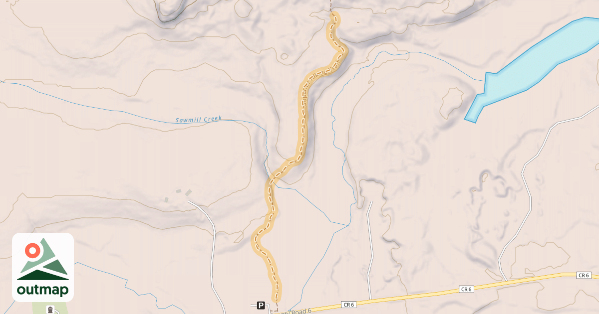 Map of Superior Hiking Trail