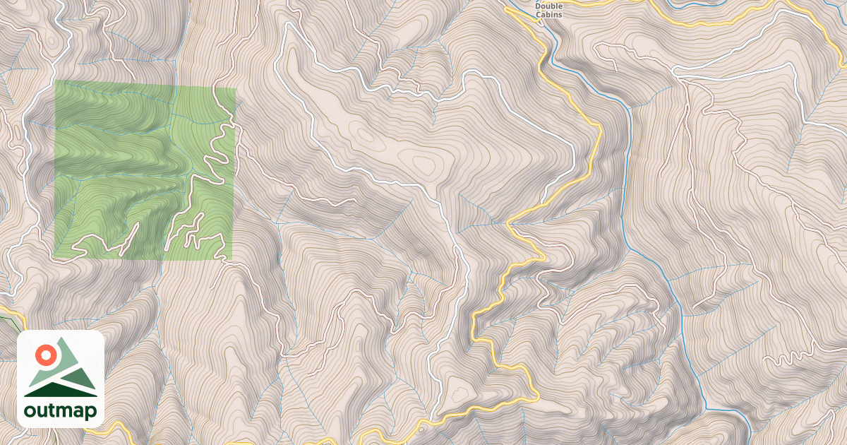 Map of BIERCE RIDGE