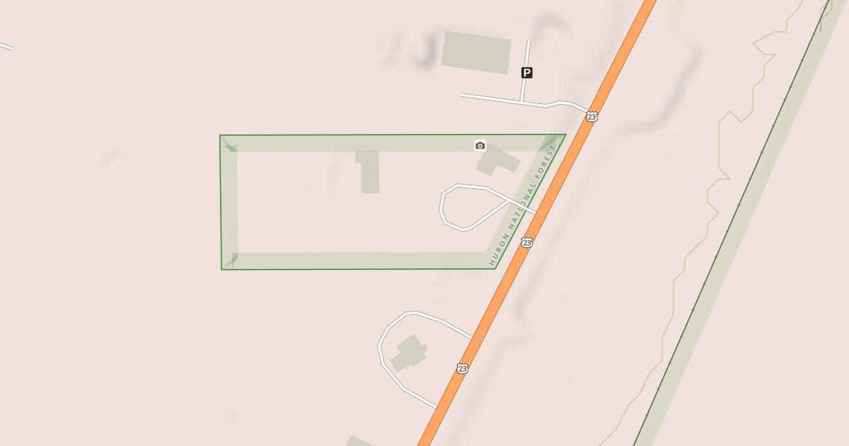 Map preview of HARRISVILLE ADMIN LOOP