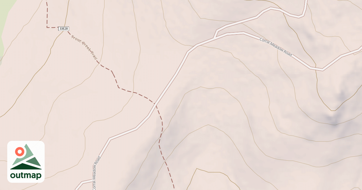 Map of CORRAL MEADOW