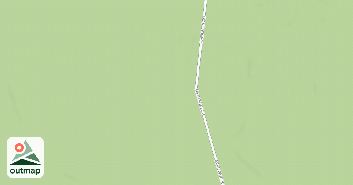 Map of FR 203E