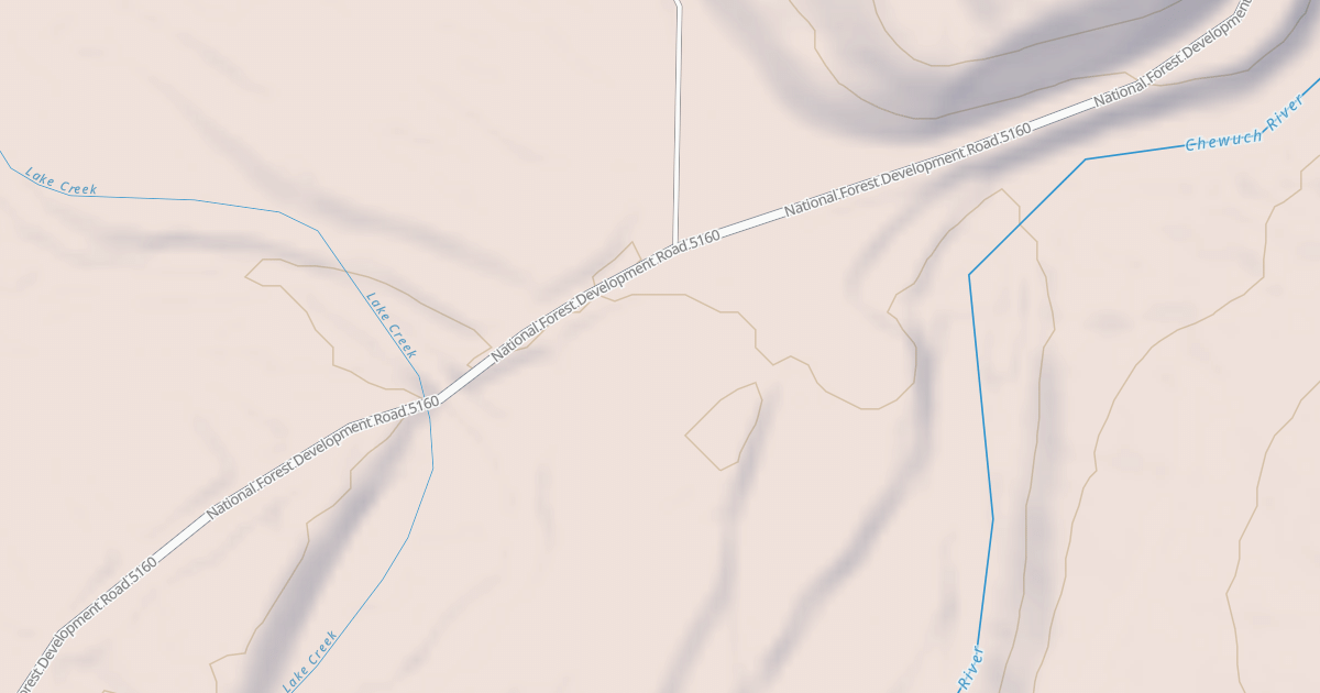 Map preview of LAKE CREEK C G