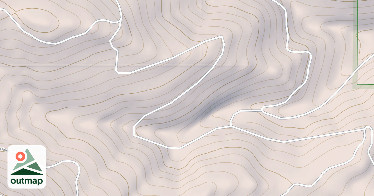Map of JEROME CREEK B