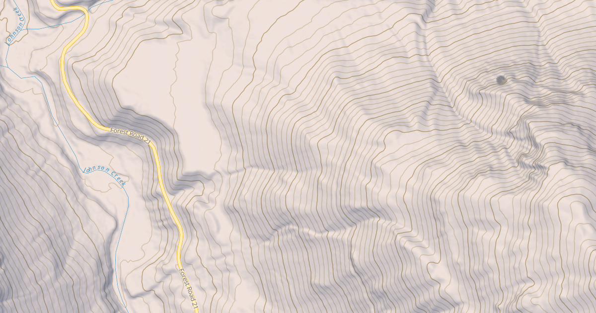 Map preview of GLACIER CREEK