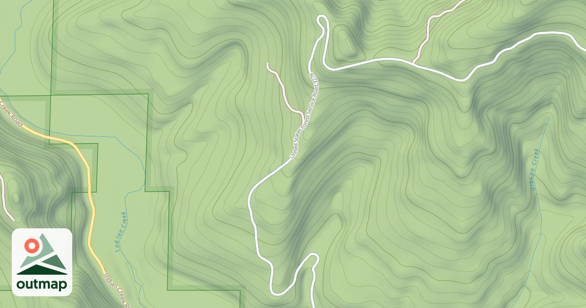Map of GIBSON CR. RD.