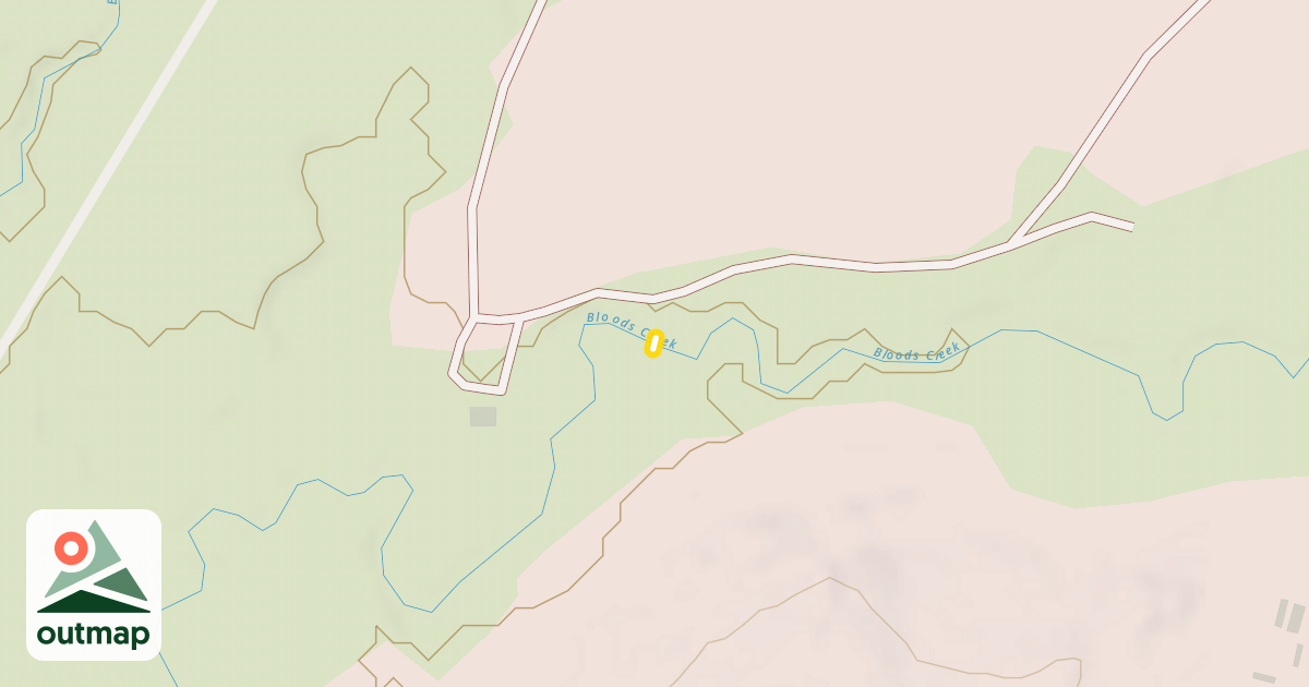 Map of 2. Bloods Creek