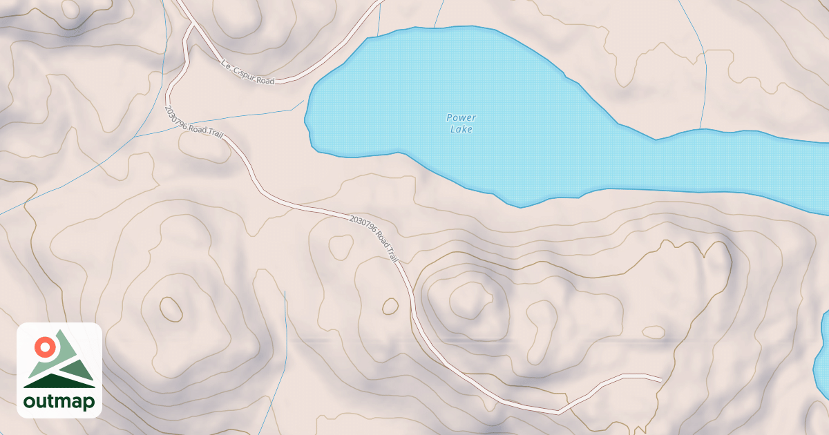 Map of 2030796 Road