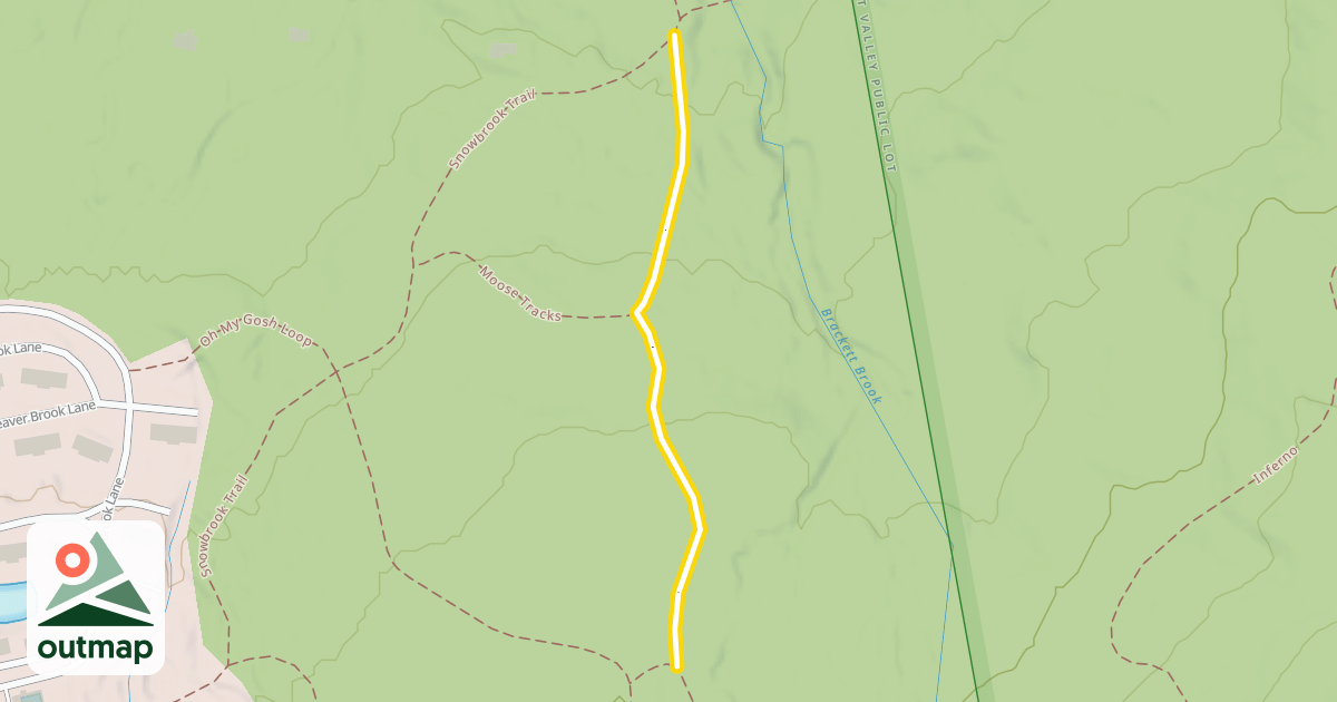 Map of Oh My Gosh Loop