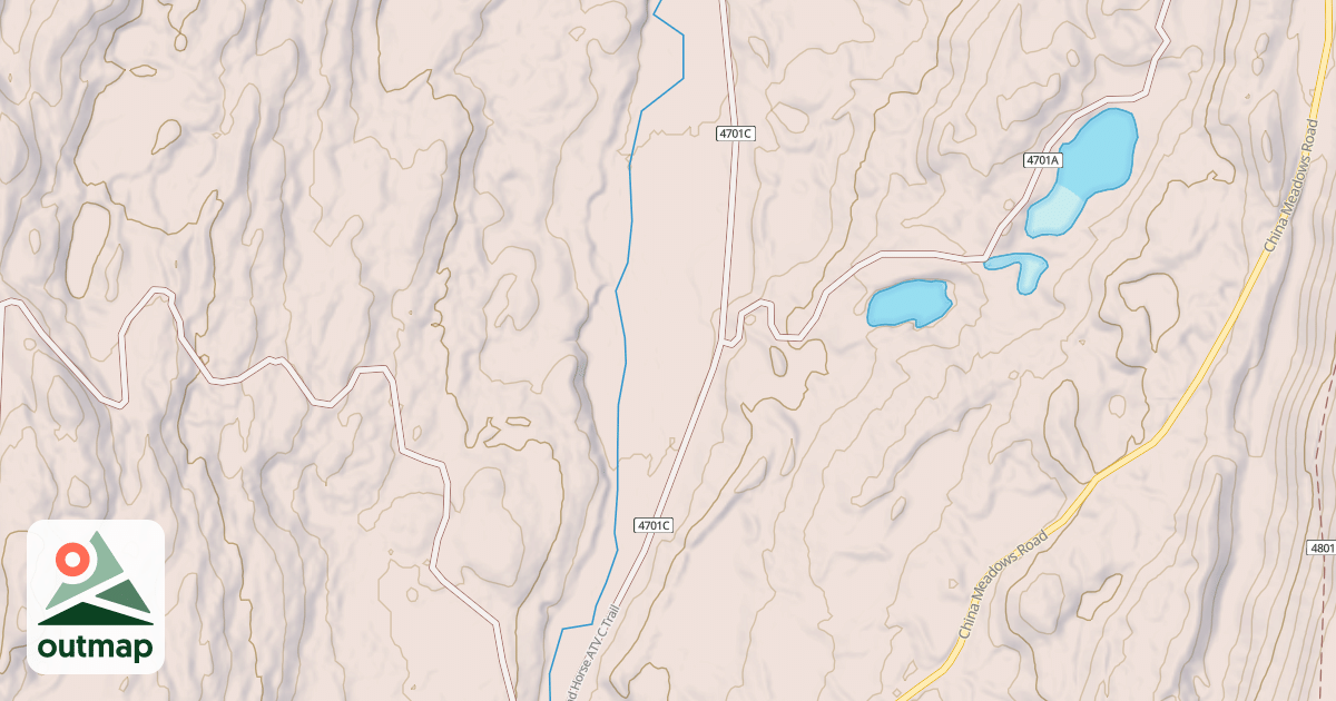 Map of Dead Horse Atv C