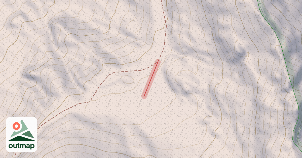 Map of Aiguille Rouge