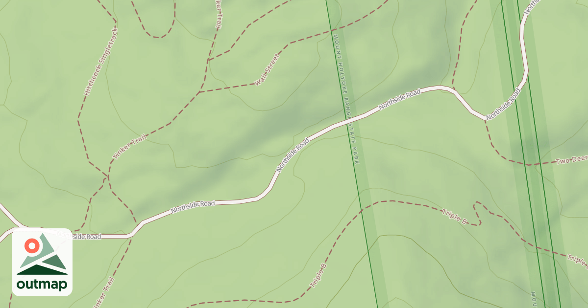 Map of Northside Trail