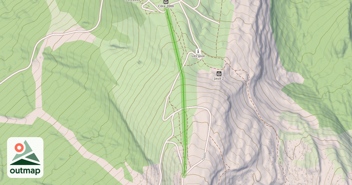 Map of Chevreuil
