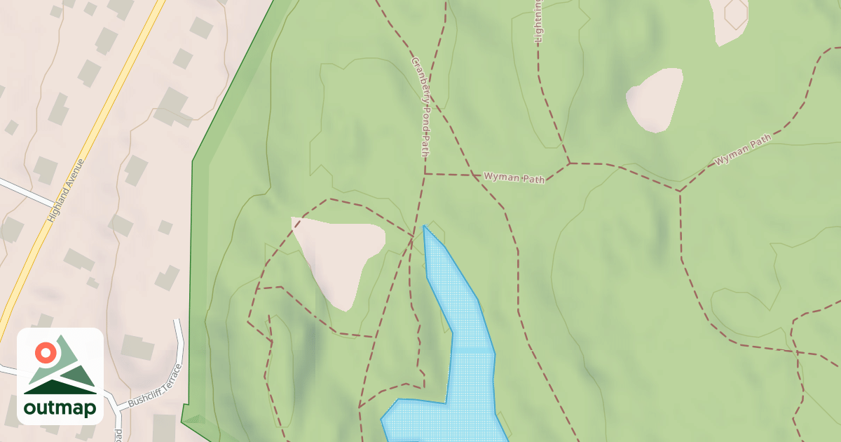 Map of Cranberry Path