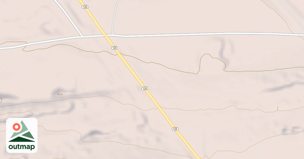 Map of Anthracite Outdoor Adventure Area Trails