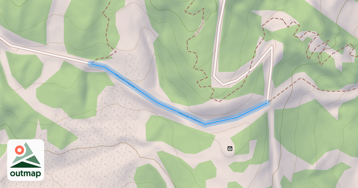 Map of Moose Tracks
