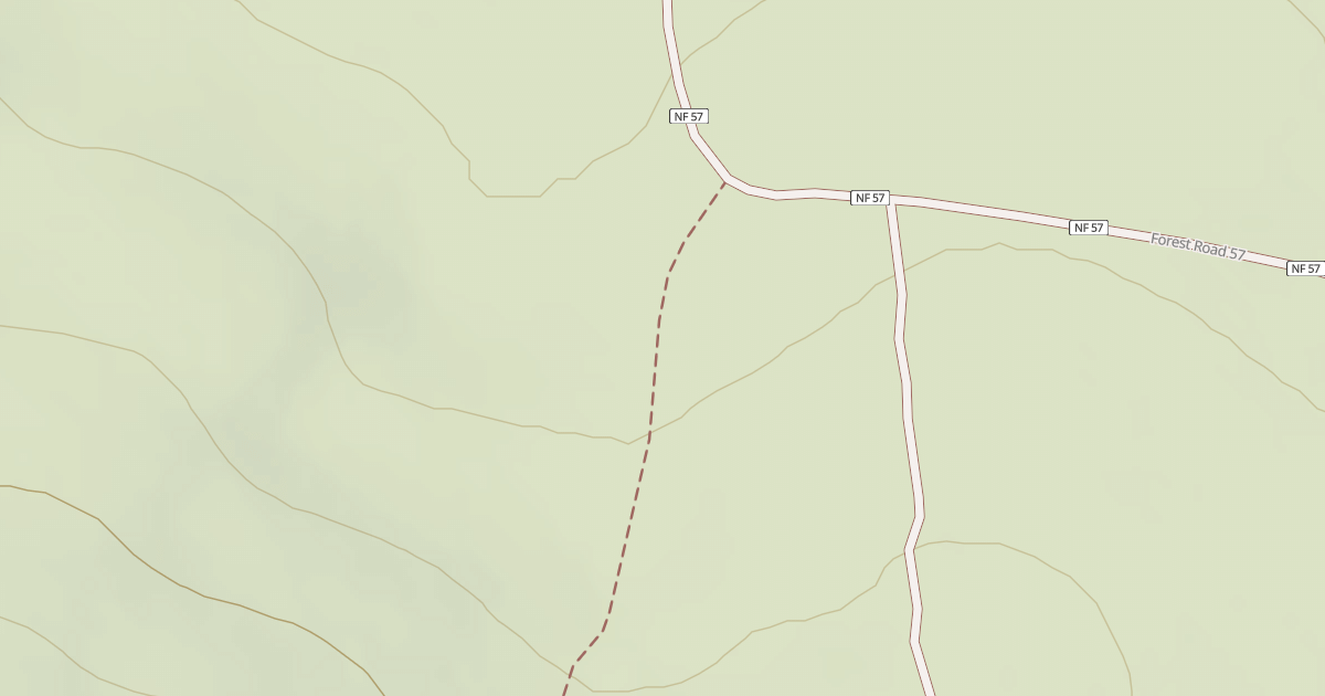 Map preview of USFS Motor Vehicle Use Map Roads {4F71F55B-F4D8-4A32-B179-56C6C46EE18A}