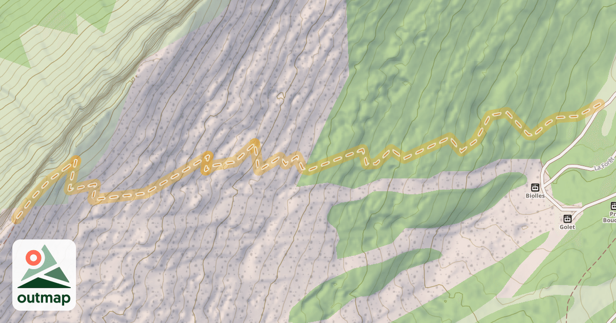Map of La Marge