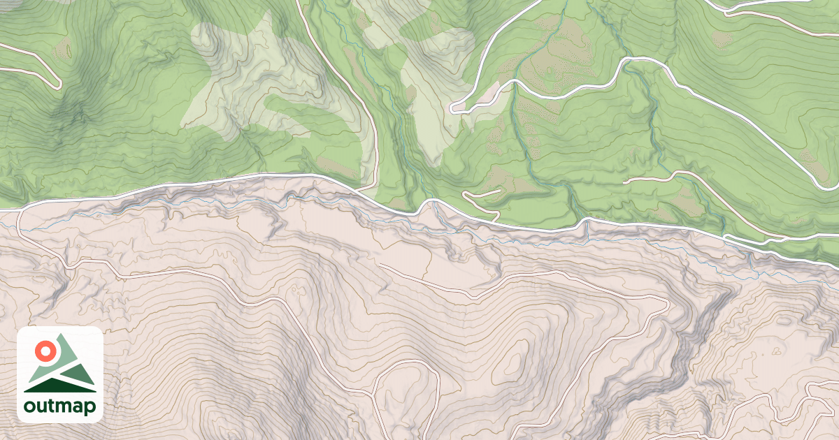 Map of SOUTH BOULDER