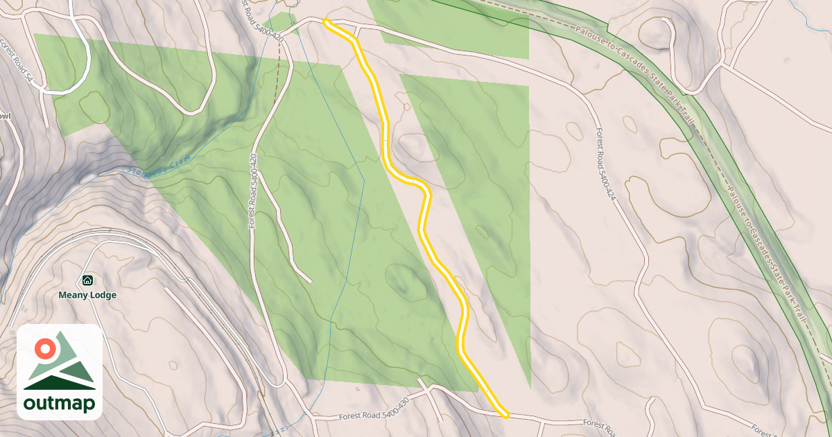 Map of Low Route