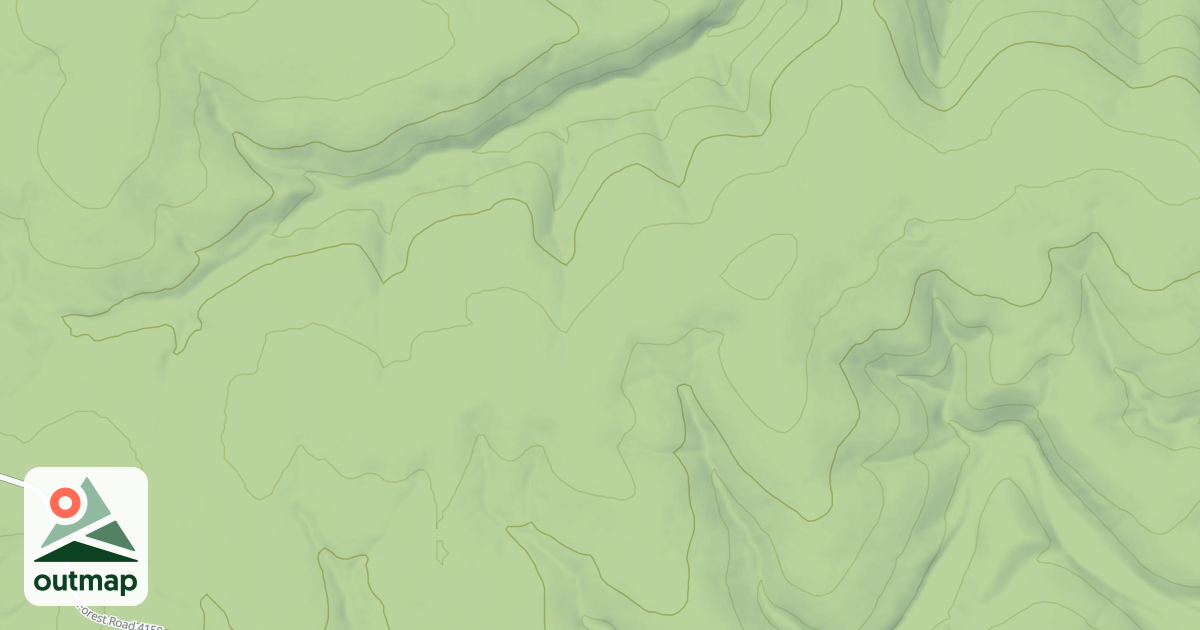 Map of PIEDMONT HOLLOW SPUR G