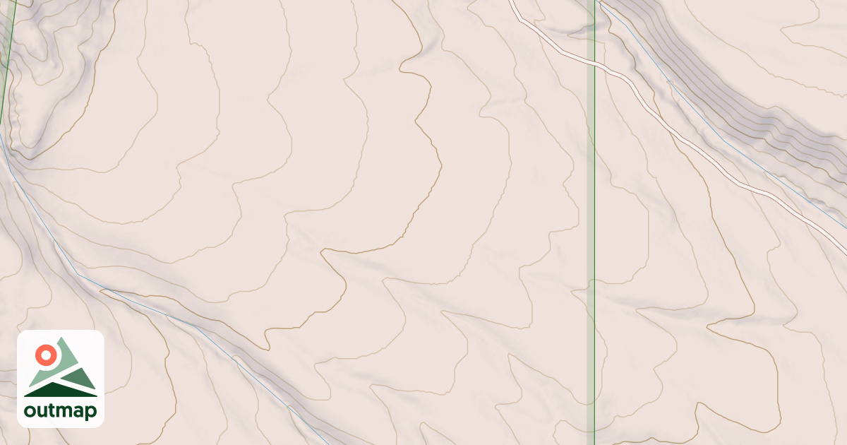 Map of CHOKE SPUR B