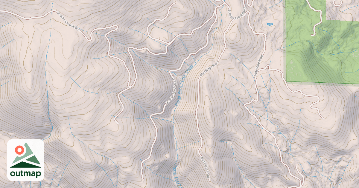 Map of BOULDER