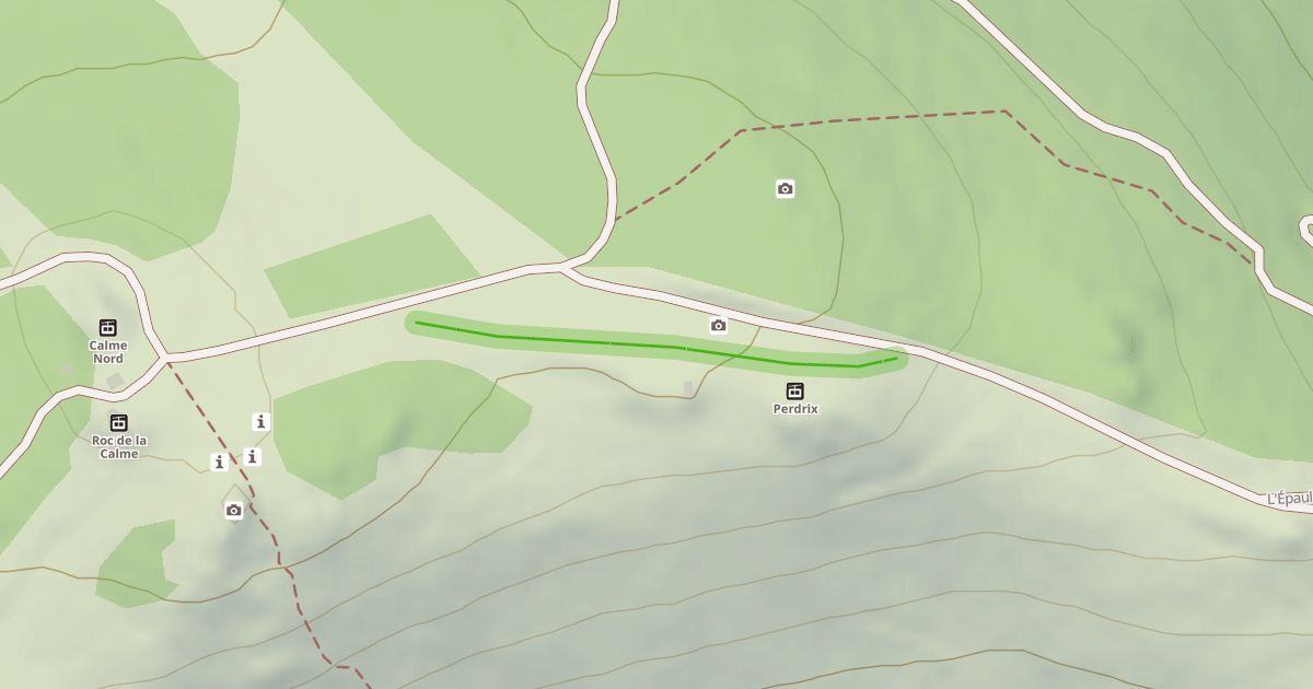 Map preview of Retour Airelles