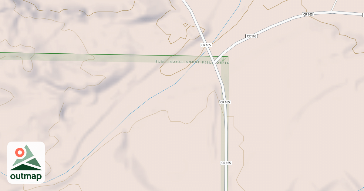 Map of Big Bend Ohv Track Trail
