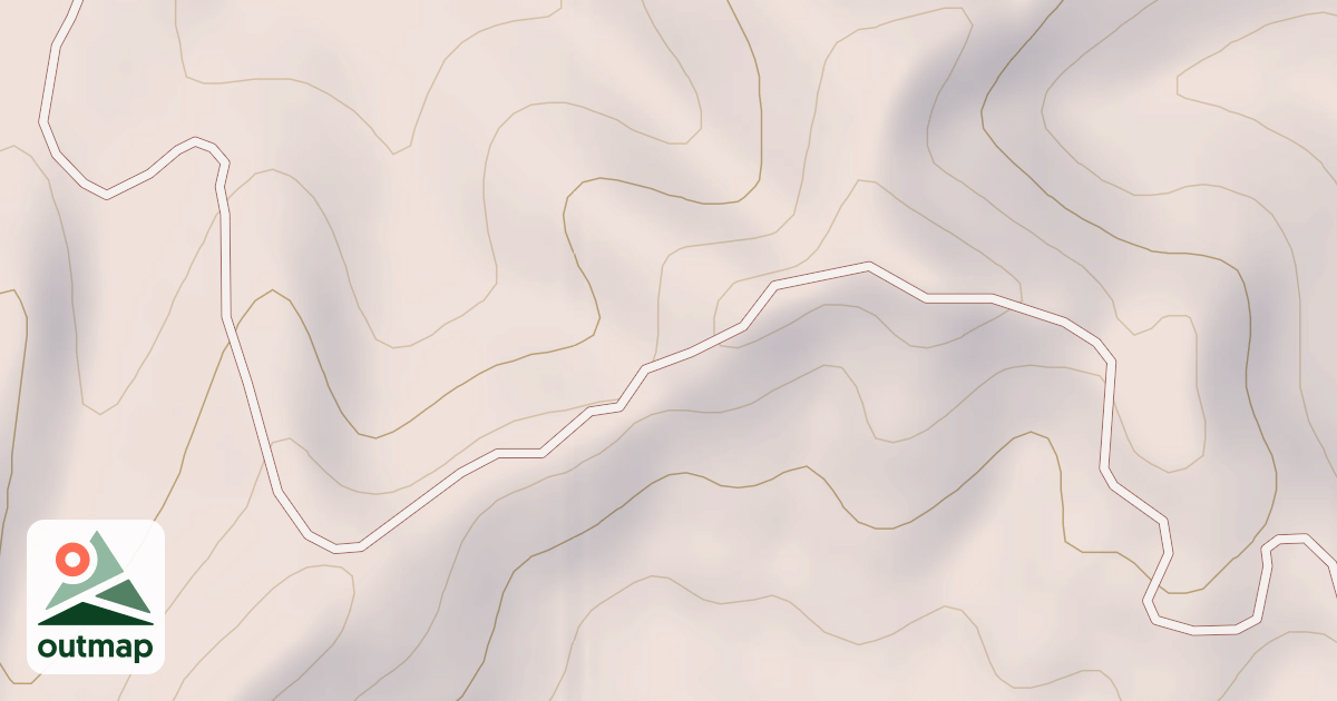 Map of White Sulphur Ohv Trail - A