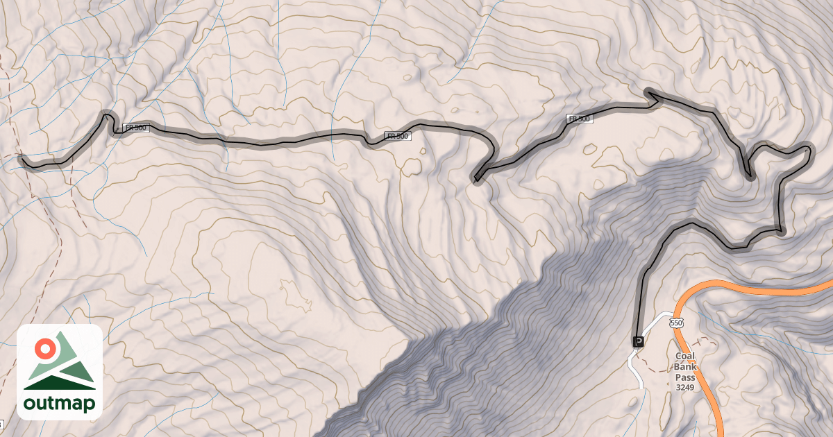 Map of Pass Trail