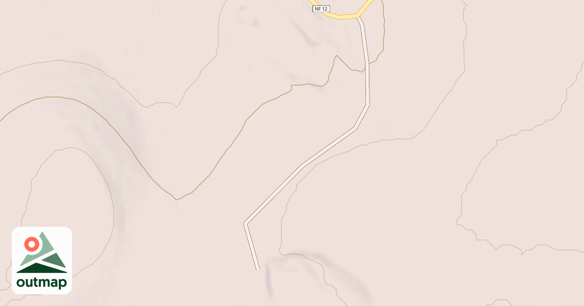 Map of USFS National Forest System Roads {D6797F90-6DDC-4105-A332-FB53537678E6}