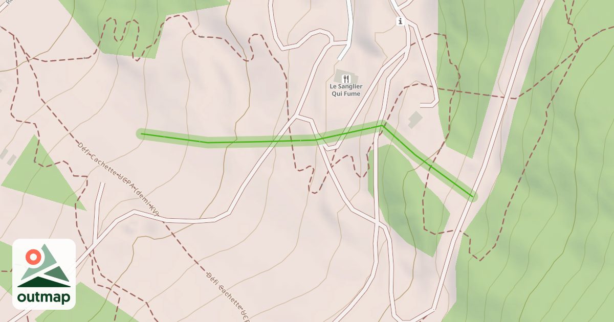 Map of Accès Village des Deux Têtes