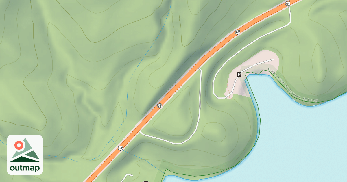 Map of BOAT RAMP OVERFLOW