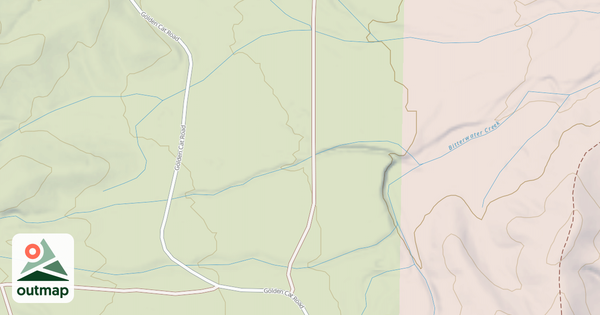 Map of 16049: Temblor Ridge