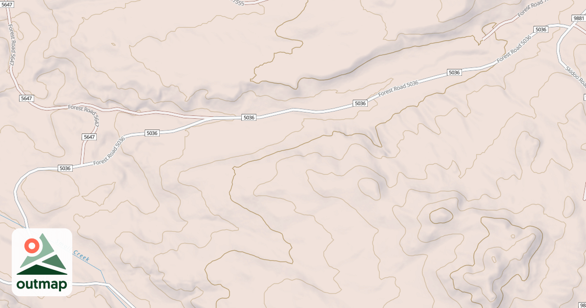 Map of 5036
