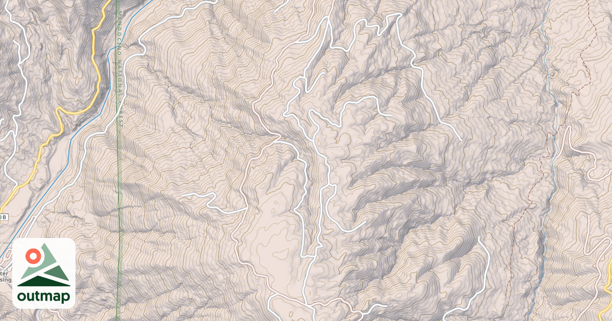 Map of OLD PINE MTN