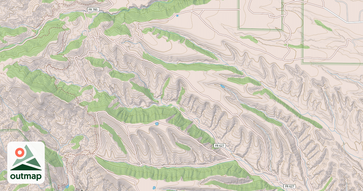 Map of HOG-GARDNER