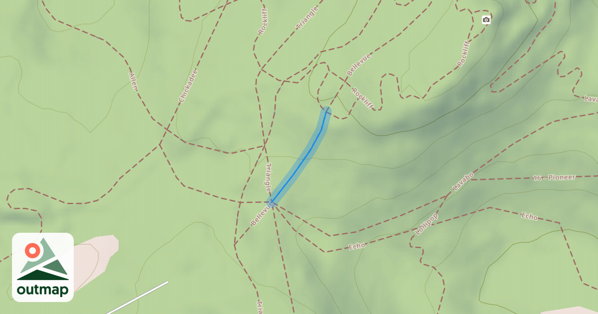 Map of Bellevue