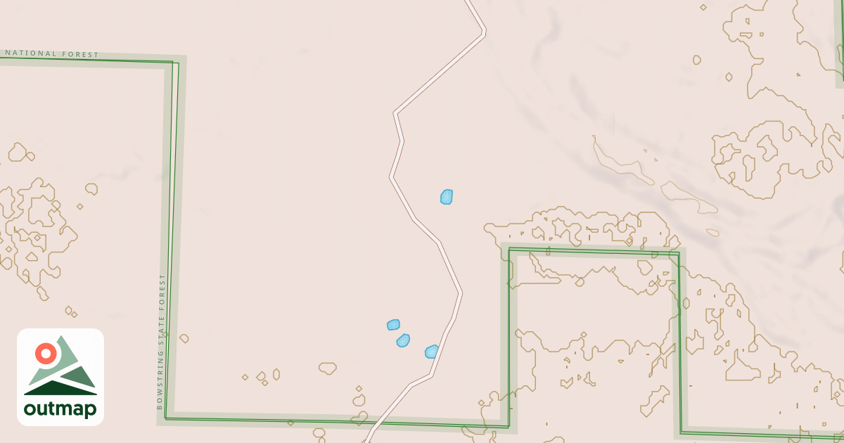 Map of FR 3010 SPUR CB