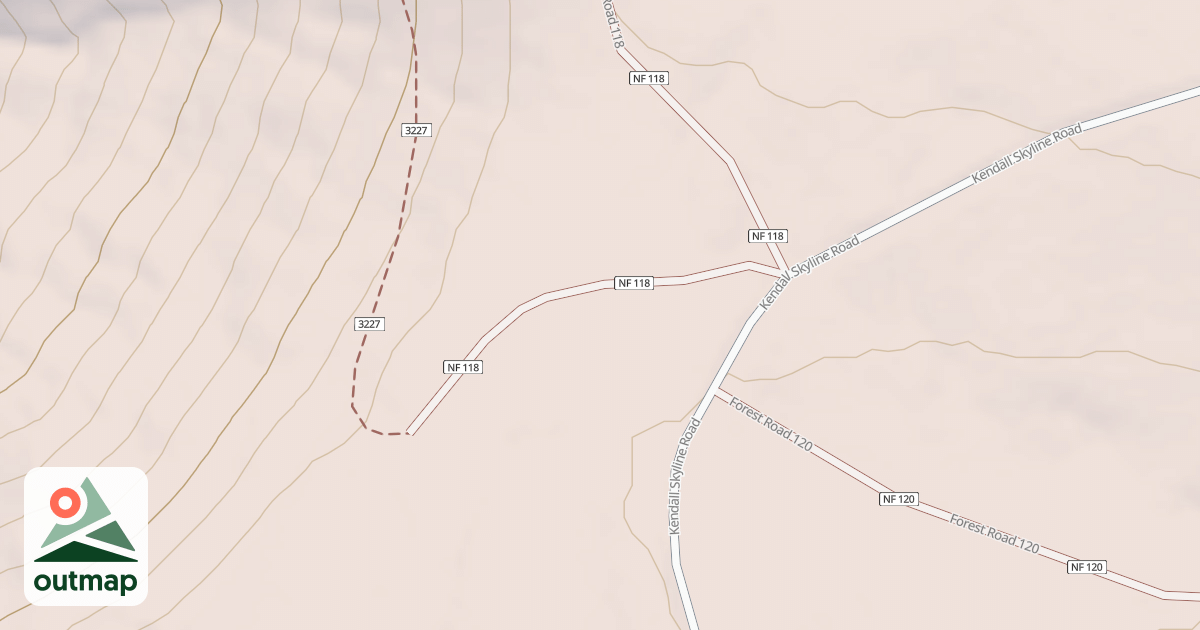 Map of ROUGH FORK TH