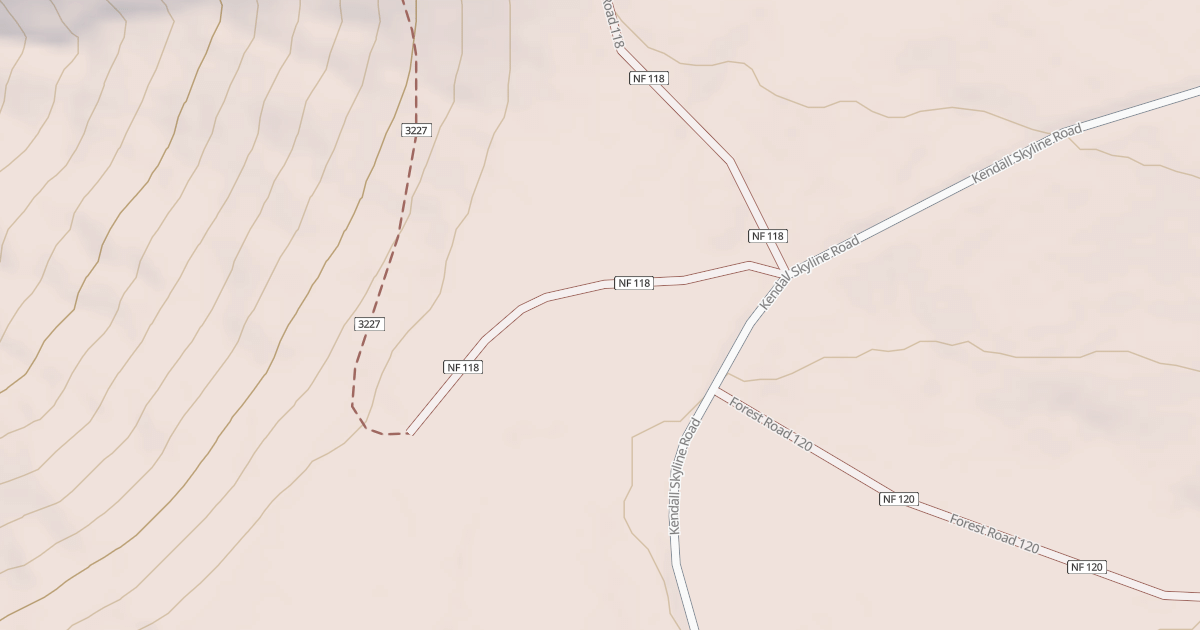 Map preview of ROUGH FORK TH