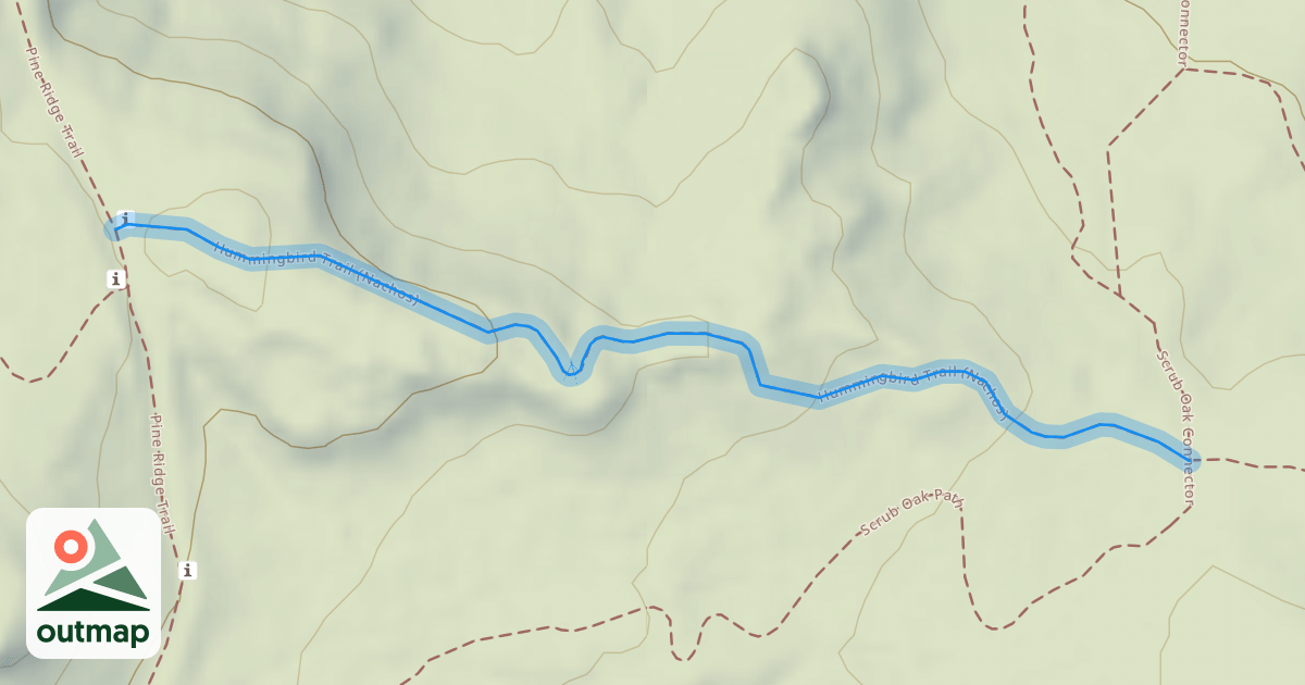 Map of Nacho's Trail