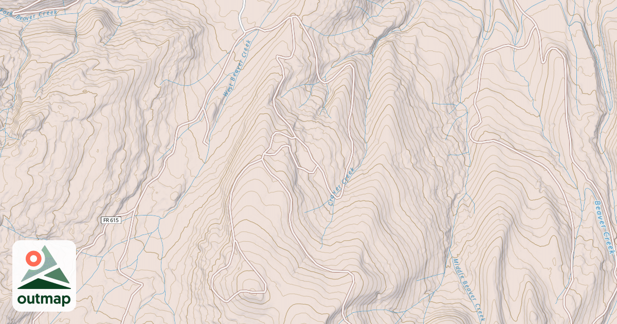 Map of MID BEAVER
