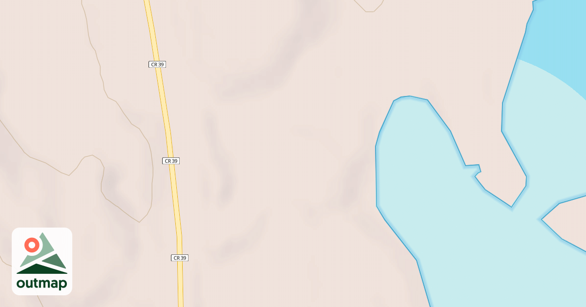 Map of CASS CO. 39 SPUR 2863