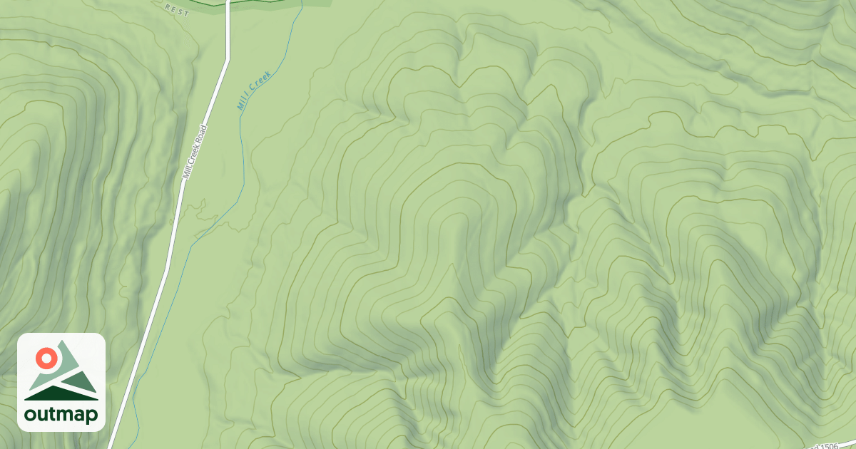 Map of USFS Motor Vehicle Use Map Roads {348ACF0A-F56F-45B1-871B-43A20C9C06B1}
