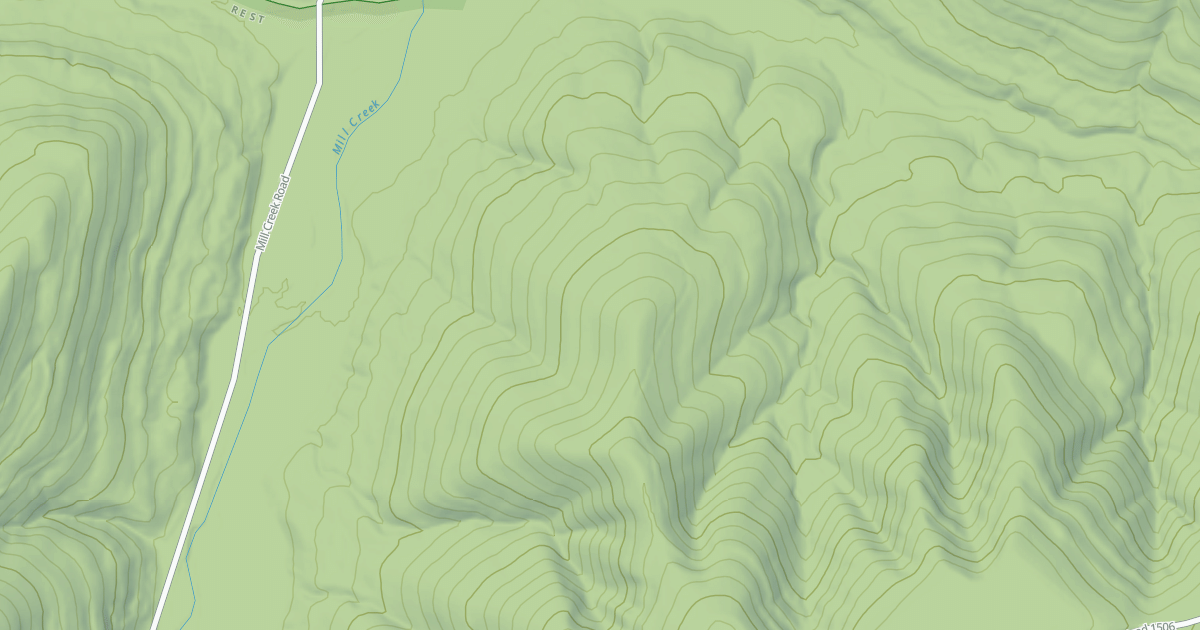 Map preview of USFS Motor Vehicle Use Map Roads {348ACF0A-F56F-45B1-871B-43A20C9C06B1}