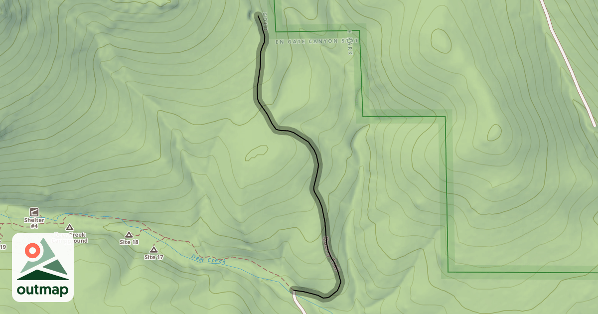 Map of Quarry Trail