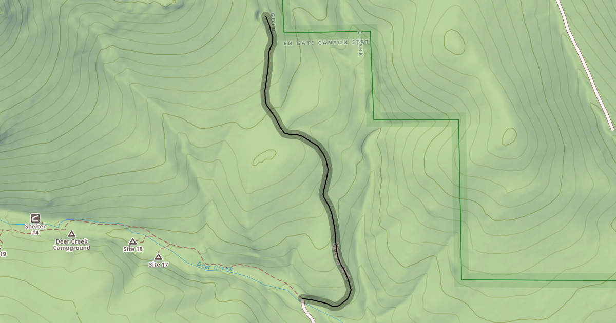 Map preview of Quarry Trail