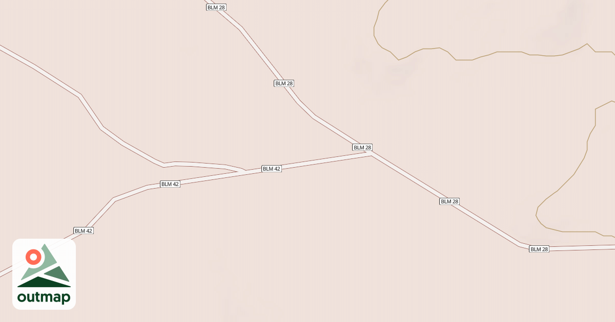 Map of BLM National GTLF Public Motorized Roads 249c3785-71be-44f0-8432-47a5ac2102b1