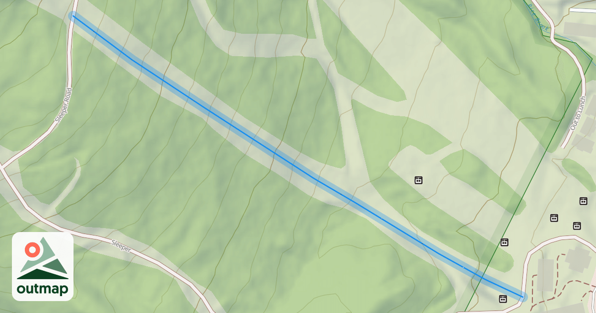 Map of Lower Hot Shot